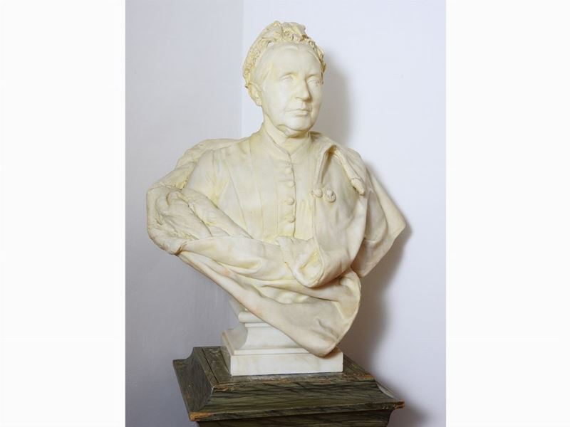 Alessandro Lazzarini - Ritratto Femminile 1892
