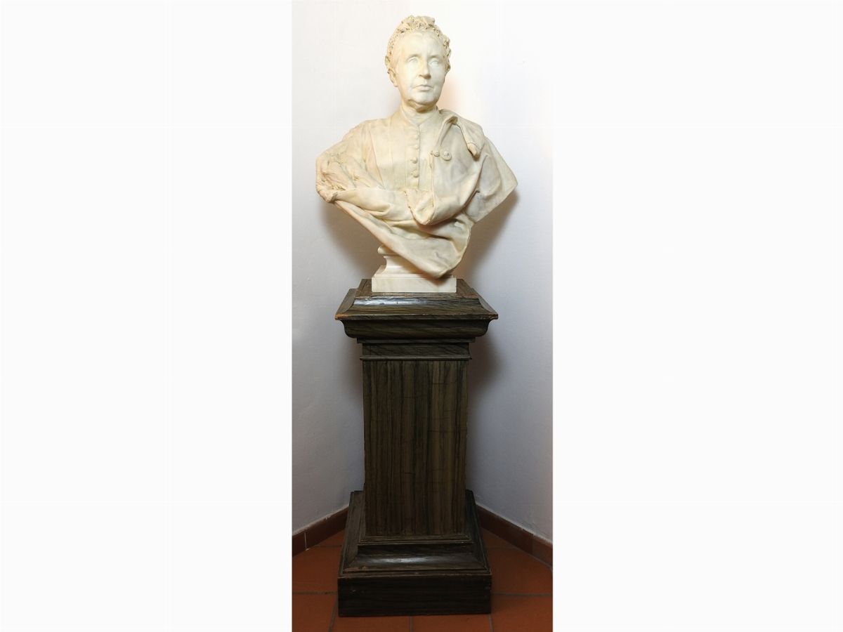 Alessandro Lazzarini - Ritratto Femminile 1892