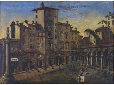 Il Mercato Vecchio a Firenze e la Colonna Dell'abbonanza