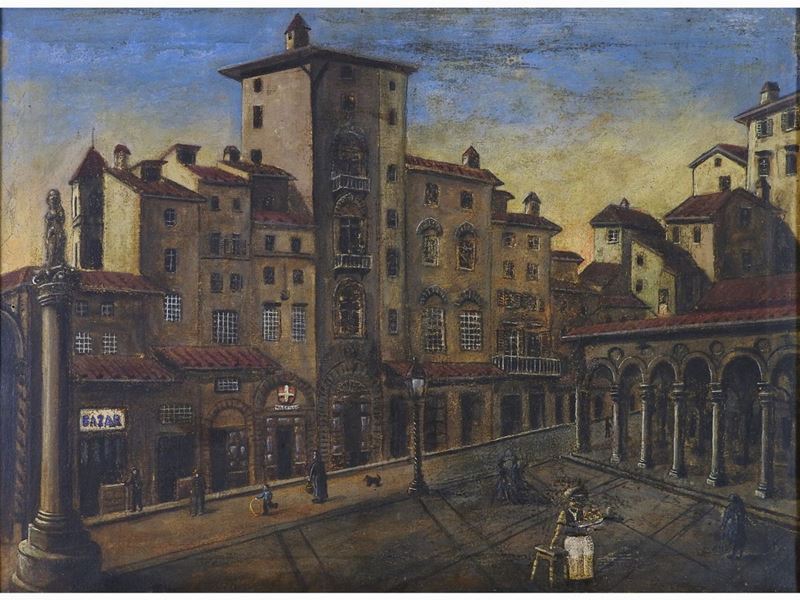 Il Mercato Vecchio a Firenze e la Colonna Dell'abbonanza