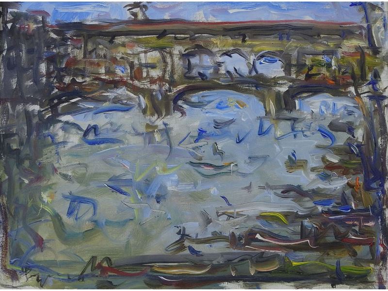 Enzo Pregno - Veduta di Ponte Vecchio
