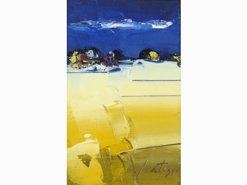 Sergio Scatizzi - Paesaggio Notturno