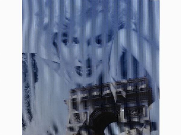 Malipiero - Osmosi - Marilyn Monroe Arco di Trionfo (Parigi) 2014