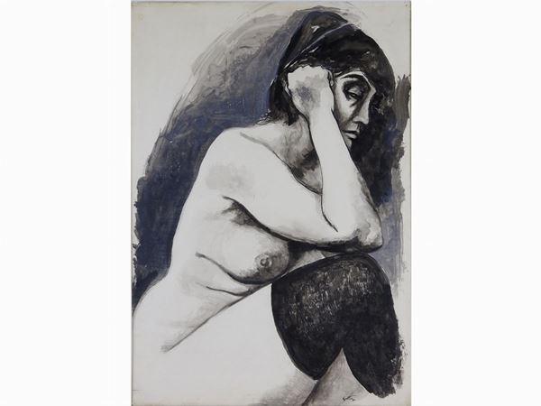 Renato Guttuso - Nudo femminile