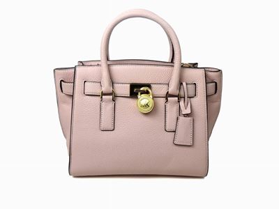Borsa a Mano in Pelle Rosa, Michael Kors