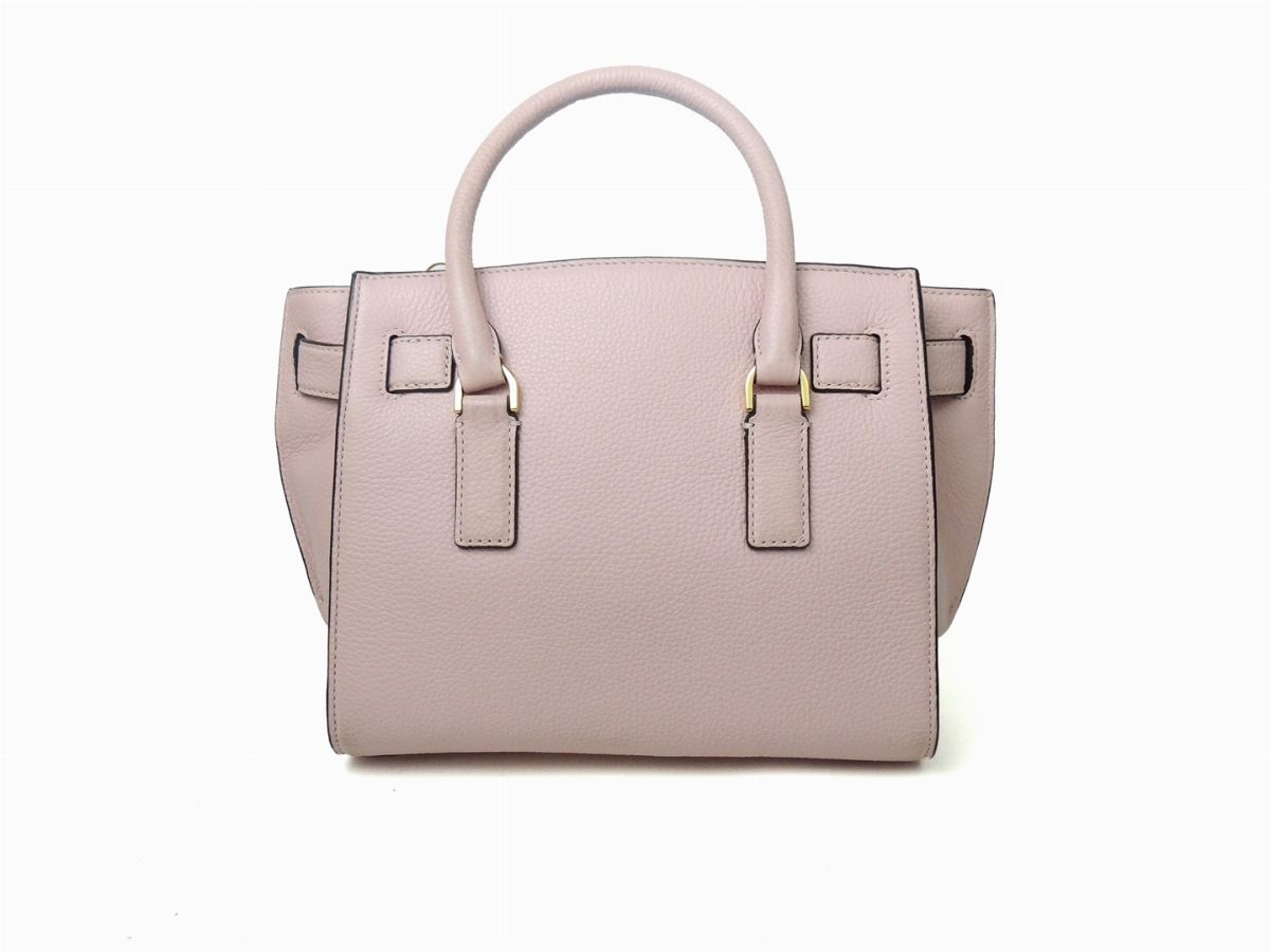 Borsa a Mano in Pelle Rosa, Michael Kors