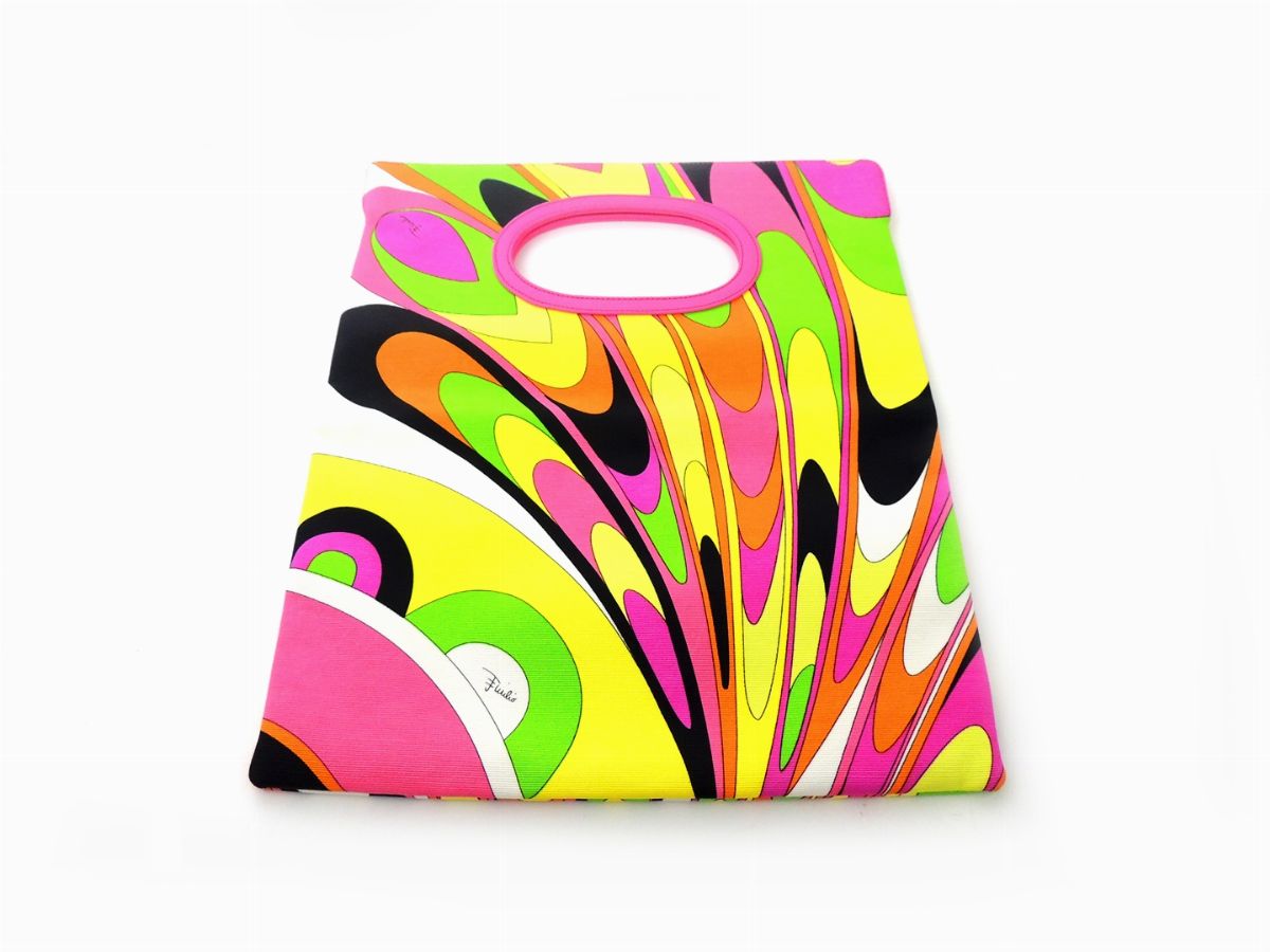 Borsa Shopper in Tessuto, Emilio Pucci