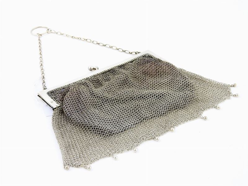 Borsetta in Maglia D'argento