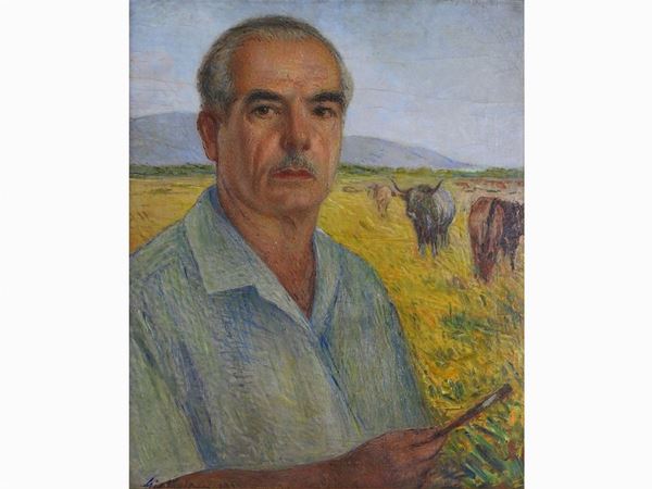 Giovanni Malesci - Autoritratto 1958