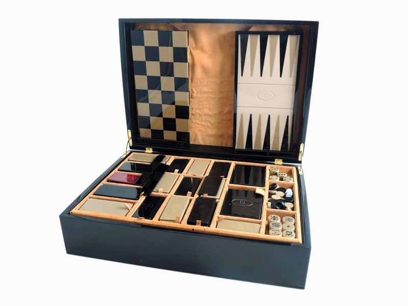 Scatola da Gioco in Perspex Nero, Fendi