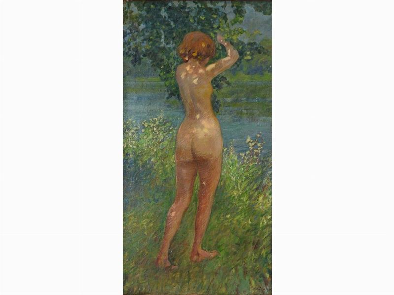 Carlo Passigli - Nudo in un Paesaggio