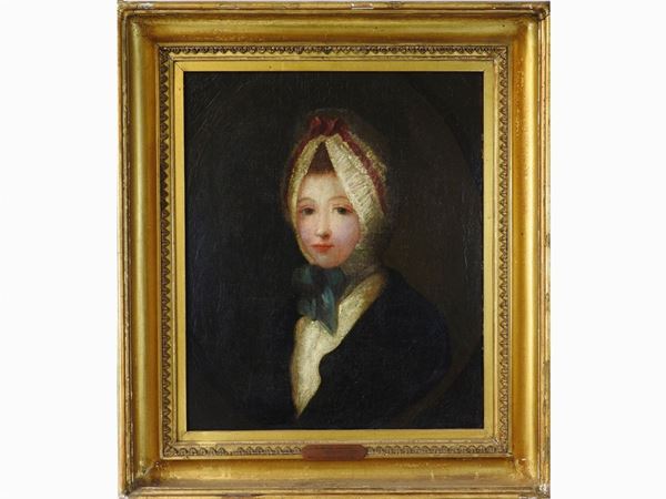 Seguace di Katherine Read - Ritratto di Elizabeth Gunnnings duchessa di Hamilton e di Argyll
