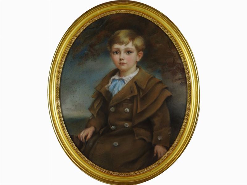Laura Elizabeth R. Hope - Ritratto di Vivian Drury da Bambino