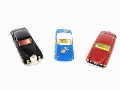 Corgy Toys, Tre Macchine
