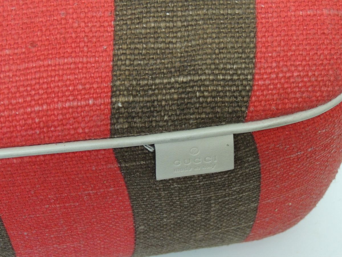 Grande Cuscino Quadrato in Tela, Gucci