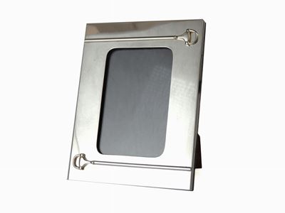 Cornice in Metallo Argentato, Gucci