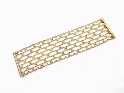 Bracciale in Argento Dorato, Gucci