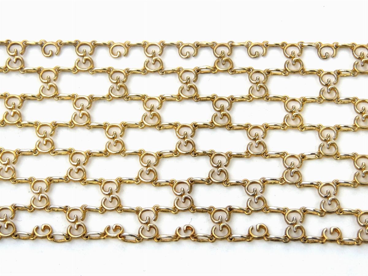 Bracciale in Argento Dorato, Gucci