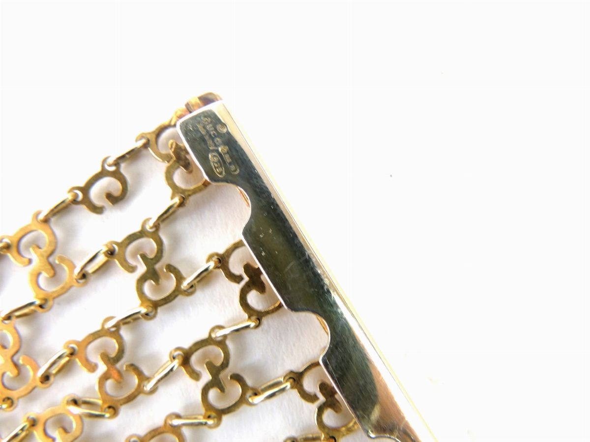 Bracciale in Argento Dorato, Gucci