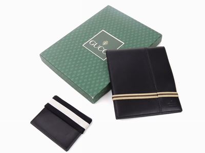 Lotto di Accessori in Pelle, Gucci