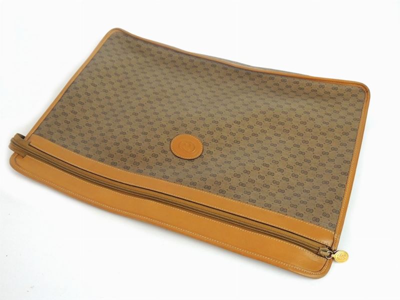 Porta Documenti in Tela Monogram, Gucci
