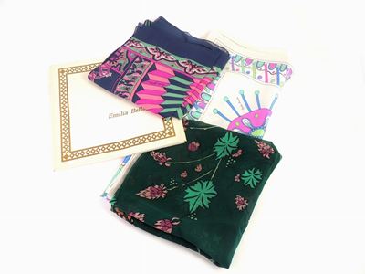 Tre Foulard in Seta, Bessi, Emilia Bellini e Paola Davitti