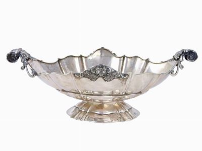 Grande Coppa Centrotavola in Argento