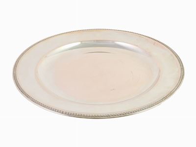 Vassoio Rotondo in Argento