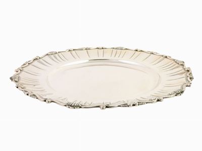 Vassoio Rotondo in Argento
