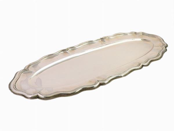 A Silver Fish Tray  (Florence, 1930s)  - Auction Furniture and Old Master Paintings - First Session - II - Maison Bibelot - Casa d'Aste Firenze - Milano