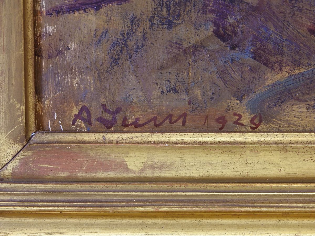 Achille Funi - Bagnante 1929