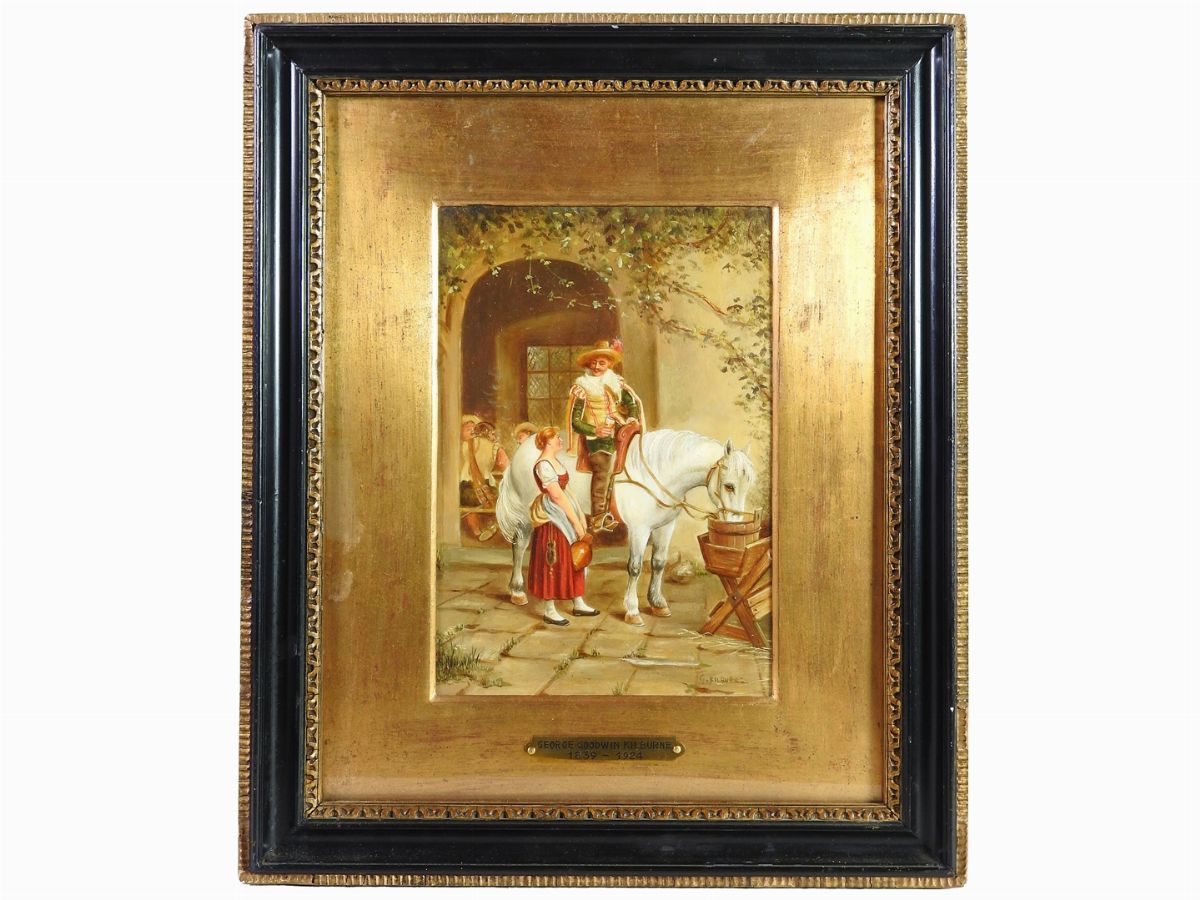 George Kilburne Goodwin - Cavaliere a Cavallo con Dama