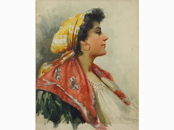 Francesco Gonin - Figura femminile