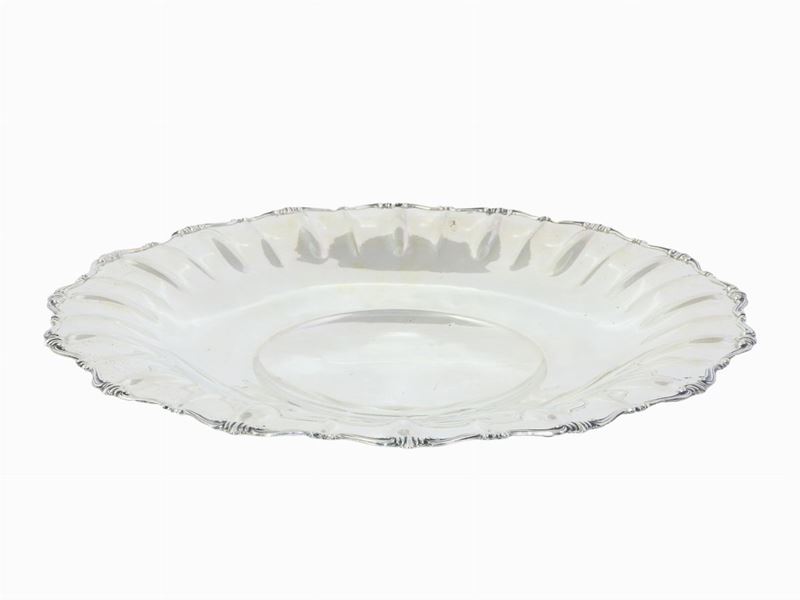 Cestino Rotondo in Argento