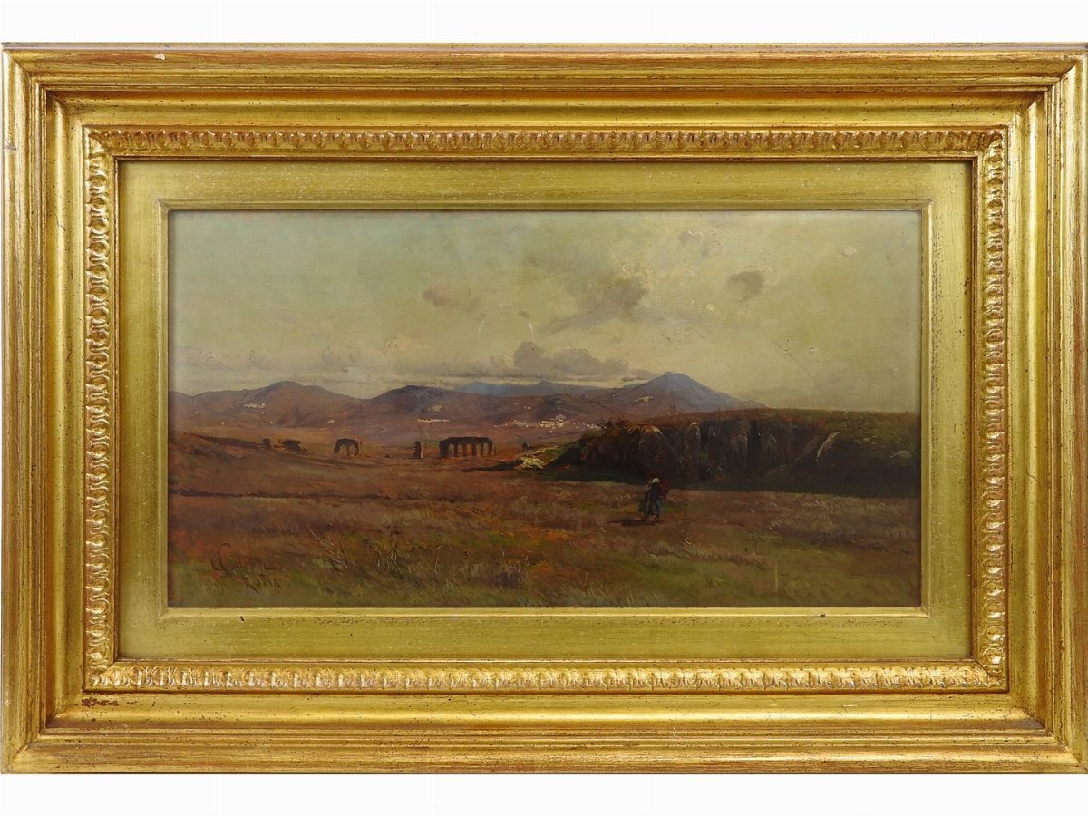 Onorato Carlandi - Paesaggi Romani
