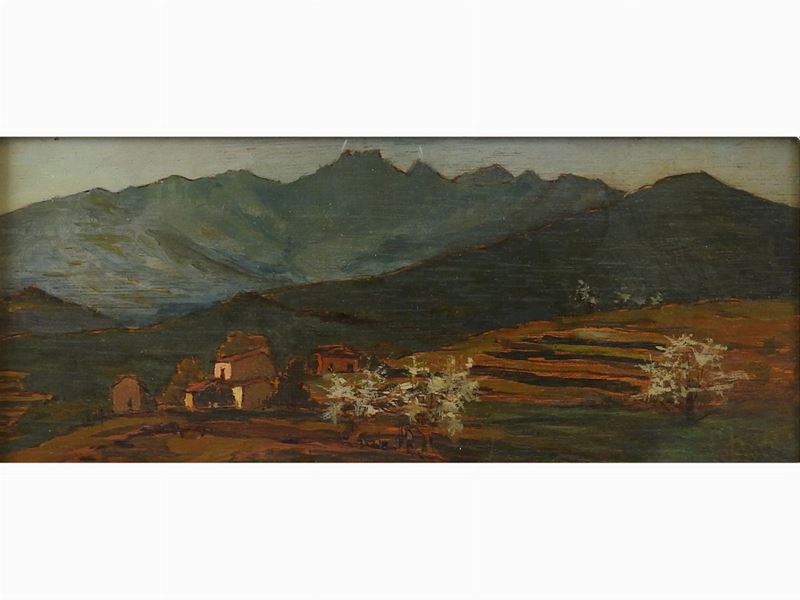 Luigi Gioli - Veduta di Pietramala