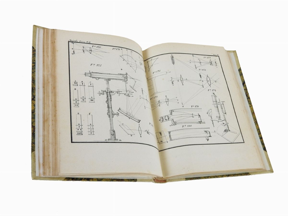 Giovanni Alessandro Majocchi - Elementi di Fisica - Tavole