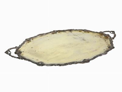 Guantiera in Metallo Argentato