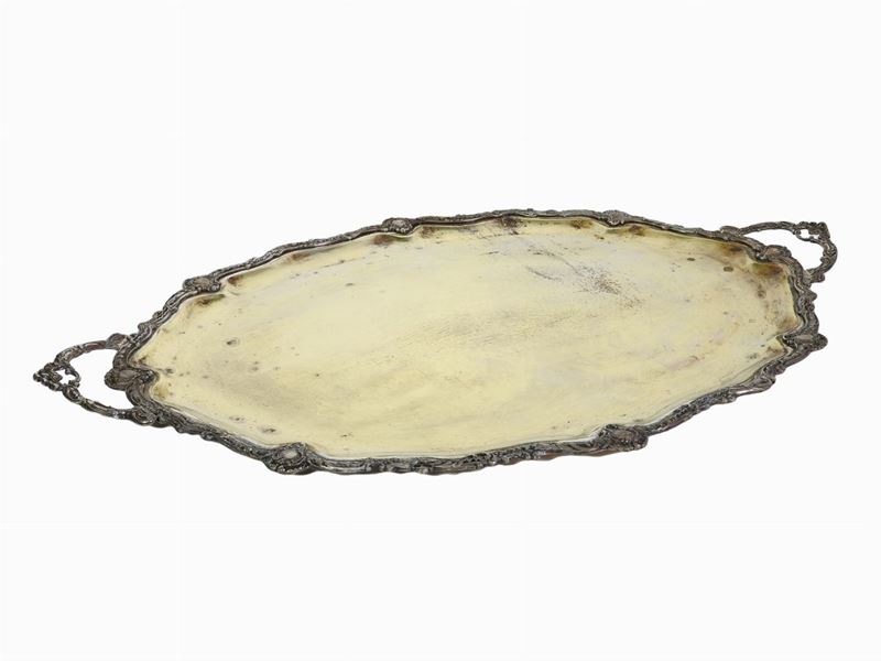 Guantiera in Metallo Argentato