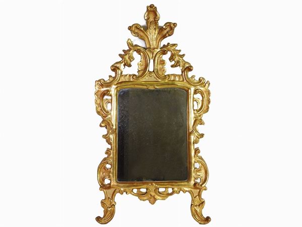 A Giltwood Mirror  (18th Century)  - Auction Forniture and Old Master Paintings - Second session - III - Maison Bibelot - Casa d'Aste Firenze - Milano