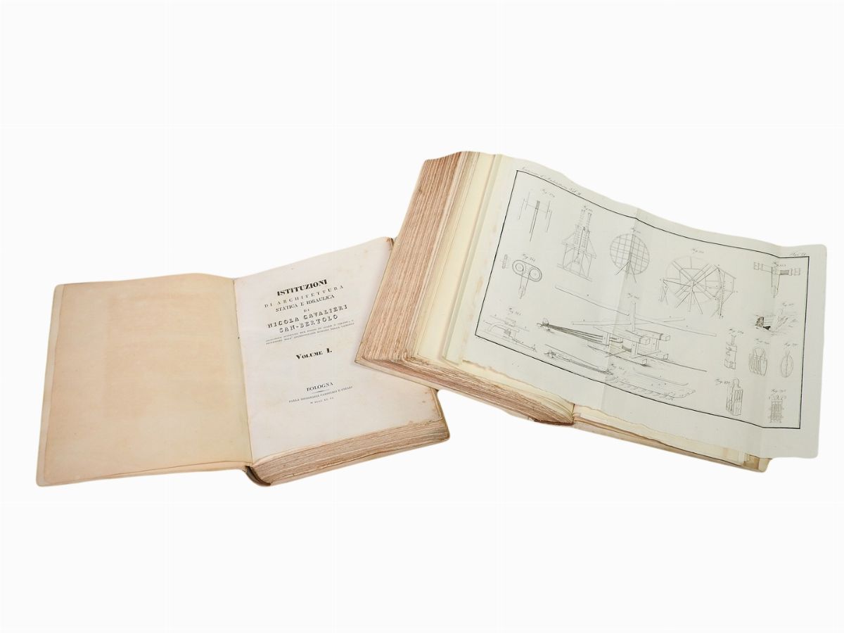 Nicola Cavalieri San-bertolo - Istituzioni di Statica e Idraulica [...] Volume Primo (-secondo)