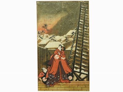 Pannello da Teatro Kabuki