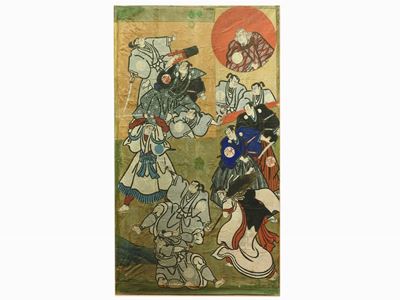 Pannello da Teatro Kabuki