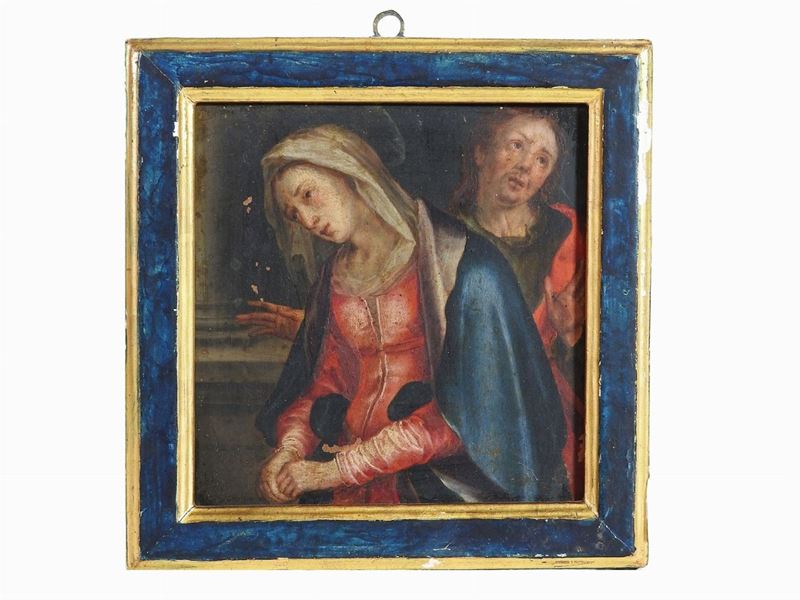 Scuola Tedesca del XVII Secolo - Madonna Addolorata