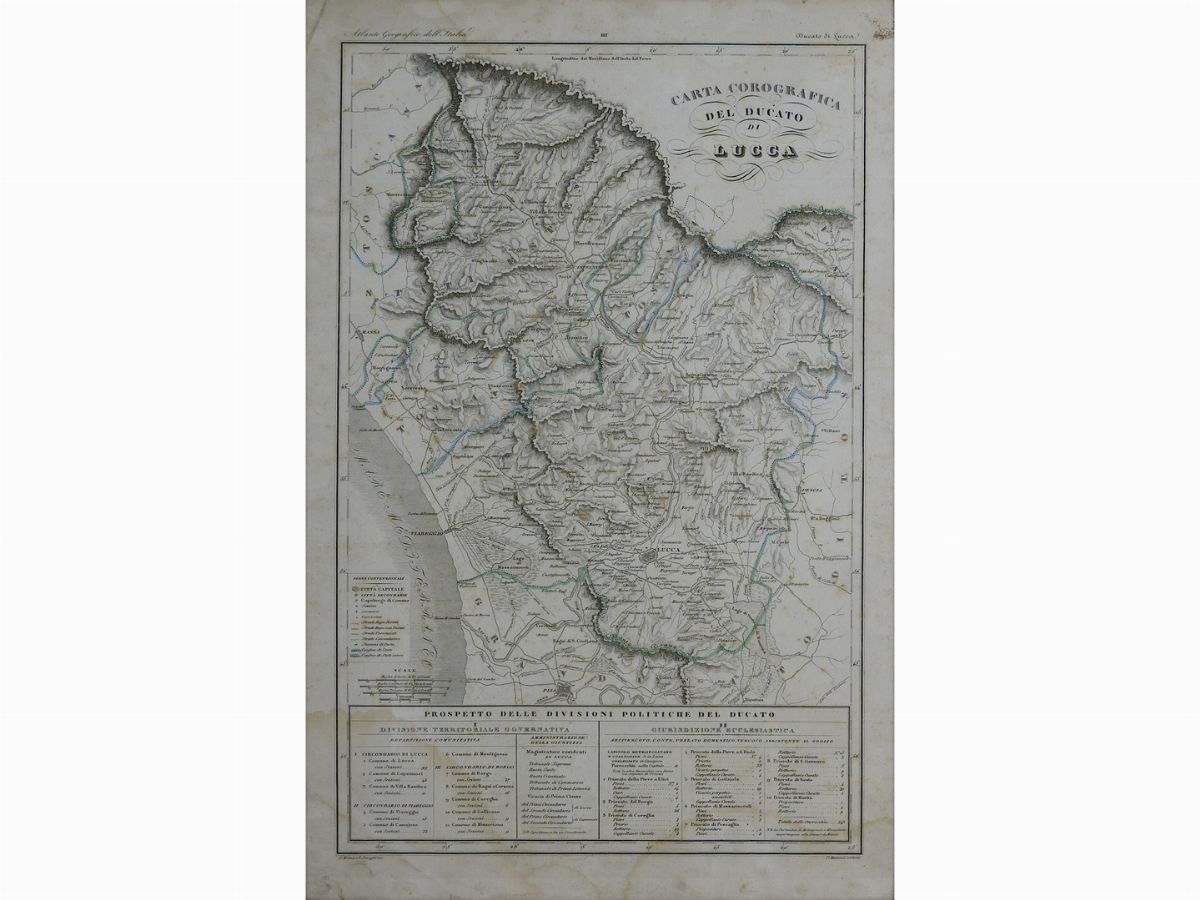 Carte Geografiche del Ducato di Lucca