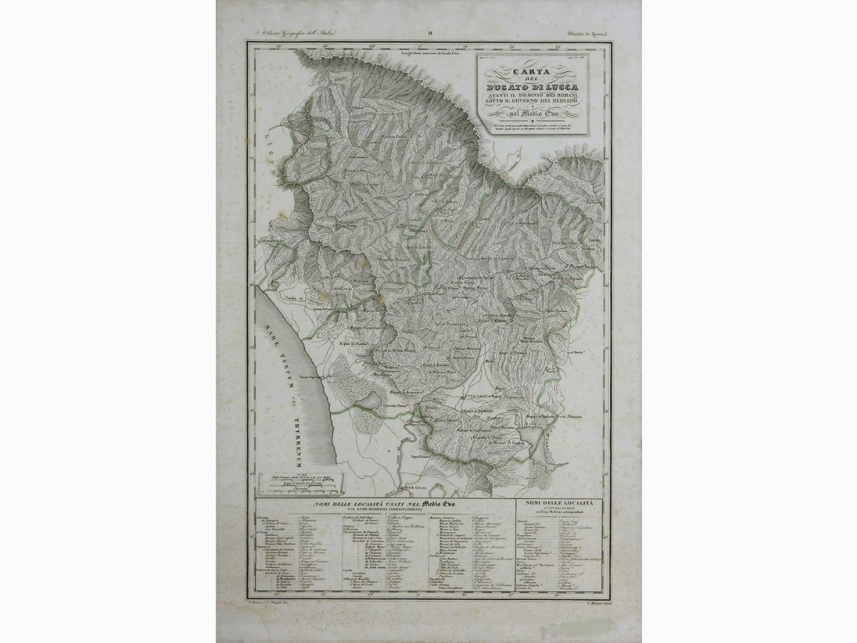 Carte Geografiche del Ducato di Lucca