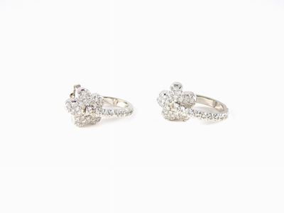 Orecchini in Oro Bianco e Diamanti