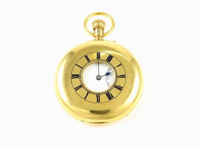 Orologio da Tasca Jr Demi-savonnette in Oro Giallo
