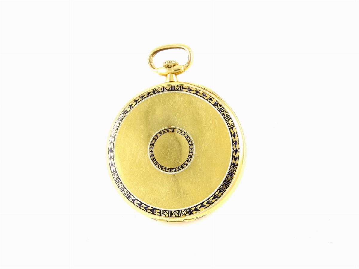 Orologio da Tasca Escasany in Oro Giallo