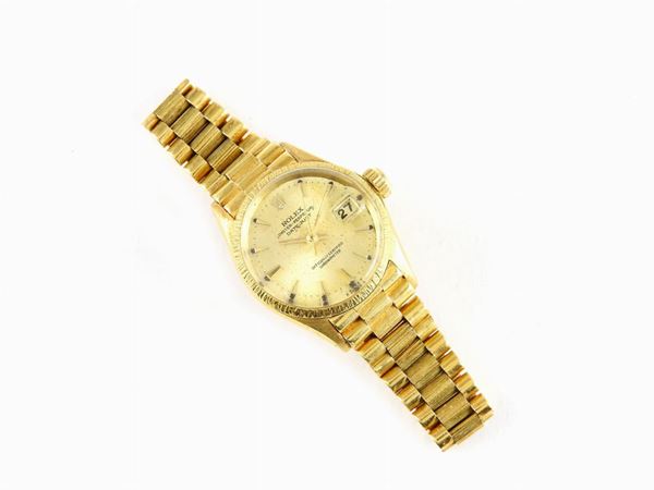 Rolex Datejust Lady yellow gold wristwatch  - Auction Jewels and Watches - First Session - I - Maison Bibelot - Casa d'Aste Firenze - Milano